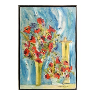 Flowers 1, Susan Pear Meisel, Painting For Sale