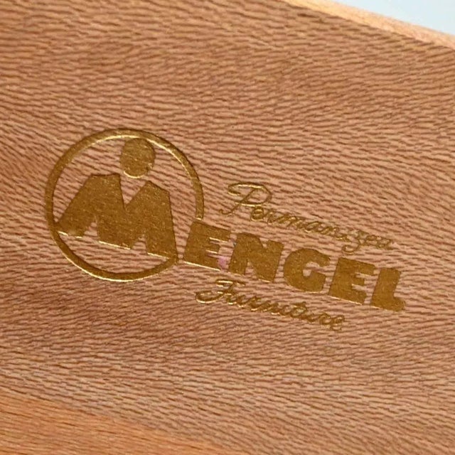 Vintage Mid-Century Modern Mengel Drop Front Secretary Desk by Raymond Loewy For Sale - Image 12 of 13