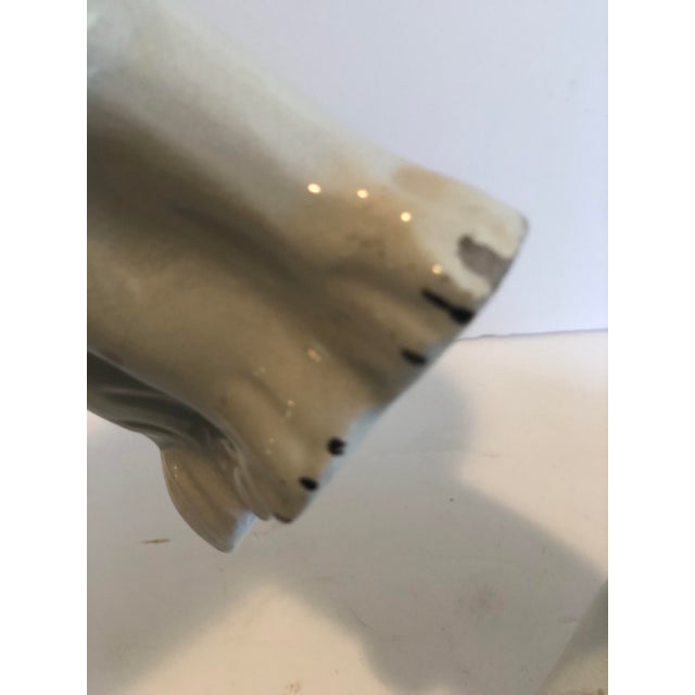 19th Century Victorian Staffordshire Dogs - a Pair For Sale - Image 12 of 13