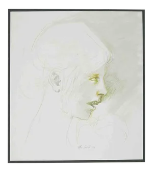 Leo Guide, Portrait, Drawing, 1970s
