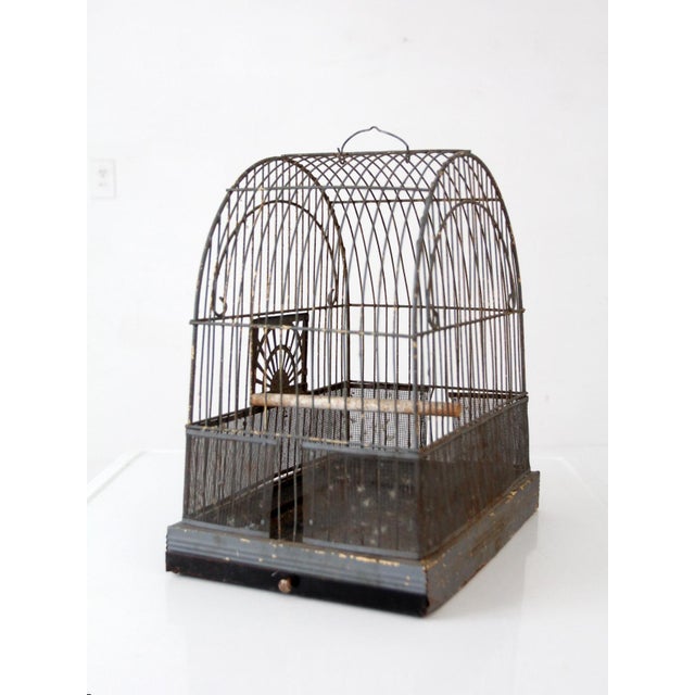 Antique Crown Birdcage For Sale - Image 12 of 14
