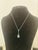 Green Natural 18k Gold Necklace, 1.31ct Emerald, 0.36ct Diamonds For Sale - Image 8 of 16