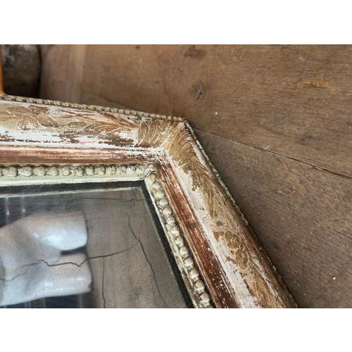 Large Antique French Louis Philippe Gold Gilt Mirror, 1850 For Sale - Image 12 of 18