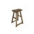 Rustic Wooden Waxed Stool X101 For Sale