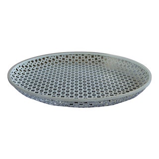 Vintage Perforated Metal Tray by Mathieu Mategot, 1950 For Sale