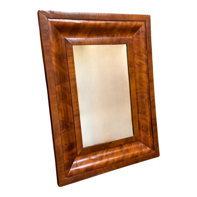 **Gorgeous Antique Walnut Mirror**Intricate Detailing Elegant Design** For Sale