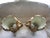 Gold Vintage Italy Dolphin Base & Double Snake Handle Gold & Grey Vases- a Pair For Sale - Image 8 of 13