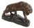 Thomas François Cartier, Roaring Panther, 1800s, Terracotta For Sale