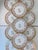 A special set of Rosenthal plates with "G" monogram. These plates are from the early 20th century. This is a custom set,...