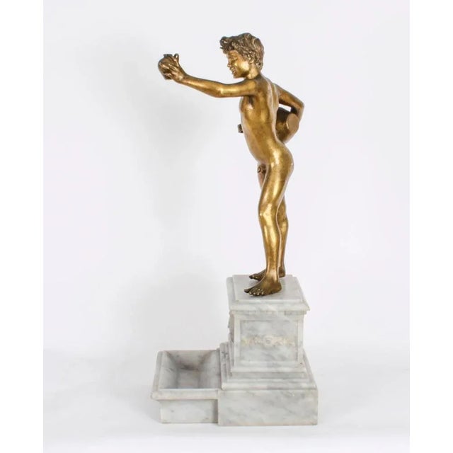 Antique Bronze Water Carrier by Vincenzo Gemito, 19th Century For Sale - Image 10 of 14