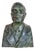 Signed Bronze Bust, 1950s For Sale