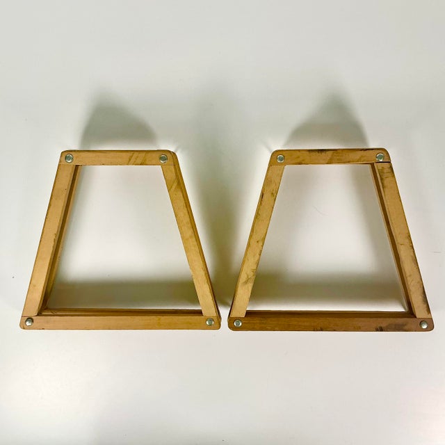 American Early 20th C. Vintage Americana Sports Don Budge Regent Wood Tennis Racket Press - A Pair. For Sale - Image 3 of 10