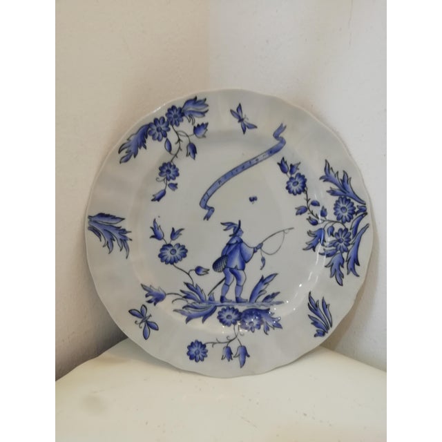 Ceramic Decorative Plate by Gio Ponti for Richard Ginori, Italy, 1930s For Sale - Image 7 of 7