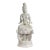 Chinese DeHua Porcelain Seated Buddha on a Lotus Throne For Sale