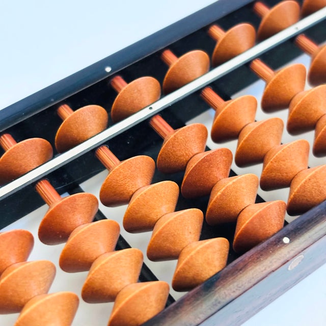 Vintage Japanese Wood Abacus For Sale - Image 10 of 12