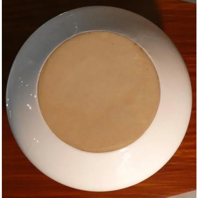 Vintage Italian Vase in Glazed Ceramic, 1980s For Sale - Image 3 of 5