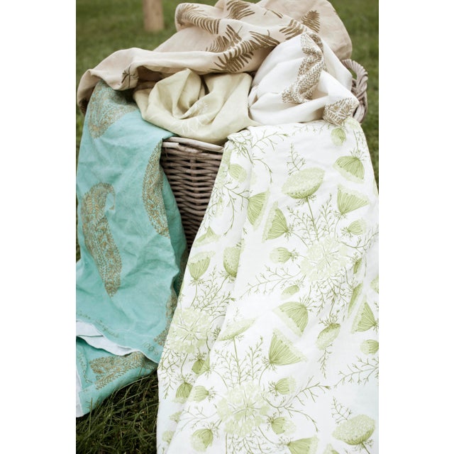 Lauren Liess Queen Anne's Bouquet Fabric in True For Sale In Washington DC - Image 6 of 6