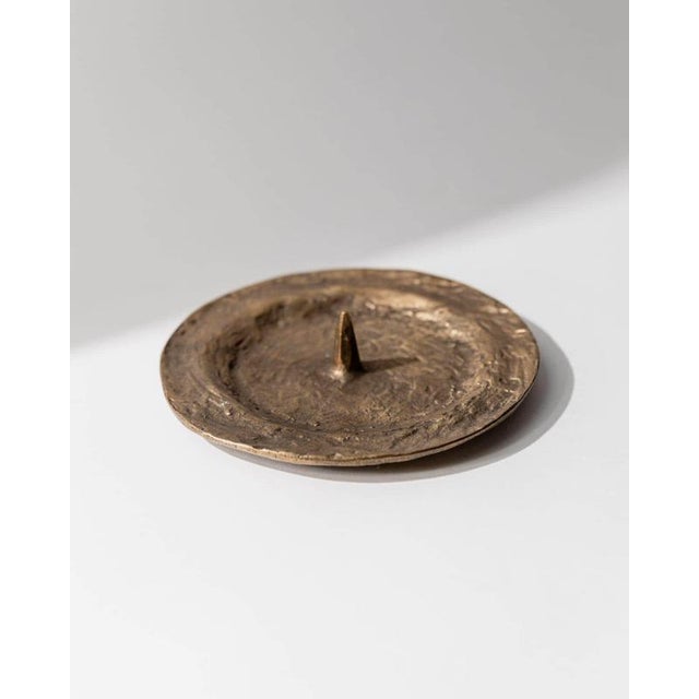 Vintage Bronze Candleholder, 1960s For Sale - Image 10 of 11