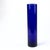 Timeless Vintage Cylindrical Cobalt Glass Vase Curation - Group of 5 For Sale - Image 11 of 12