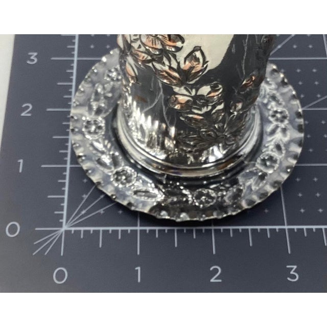 Early 19th Century American Silverplated Candlestick Believed to Be by an Unknown Enslaved Person For Sale In Phoenix - Image 6 of 6
