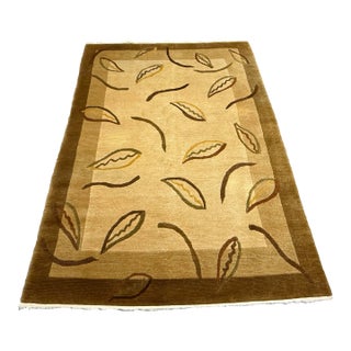 5Ft × 7Ft 6in Tony Kitz Gallery Wool Area Rug For Sale