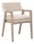 Lucia Olefin Fabric Outdoor Dining Chair by Essentials for Living For Sale