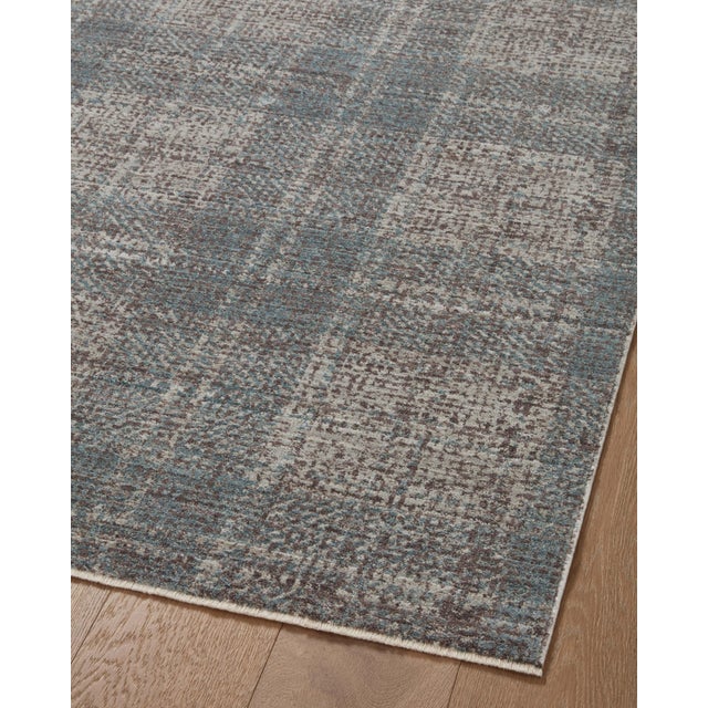Textile Angela Rose x Loloi Ember Denim / Charcoal 9'-6" x 13'-1" Area Rug For Sale - Image 7 of 8