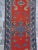 Shirvan Kazak Corridor Rug in Red and Blue Color, 1960s For Sale - Image 9 of 10