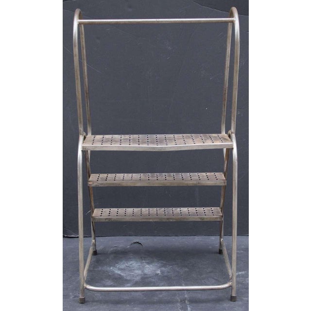 Steel Industrial Ladder Steps For Sale - Image 4 of 9