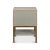 Gray Pair of Modern Leather Nightstands For Sale - Image 8 of 12