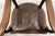 Antique French Beech Armchair in Leather and Wood, 1940, Set of 2 For Sale - Image 10 of 14