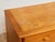 Chocolate Mid 20th Century Oak Three Drawer Dresser For Sale - Image 8 of 12