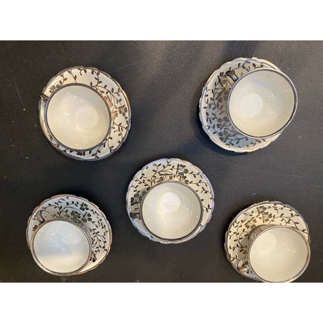 1940s 1940s Richard Ginori Vintage Demitasse Set For Sale - Image 5 of 6