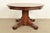 Stickley Brothers Antique Mission Oak Arts & Crafts Pedestal Extension Dining Table, Newly Refinished For Sale - Image 13 of 15