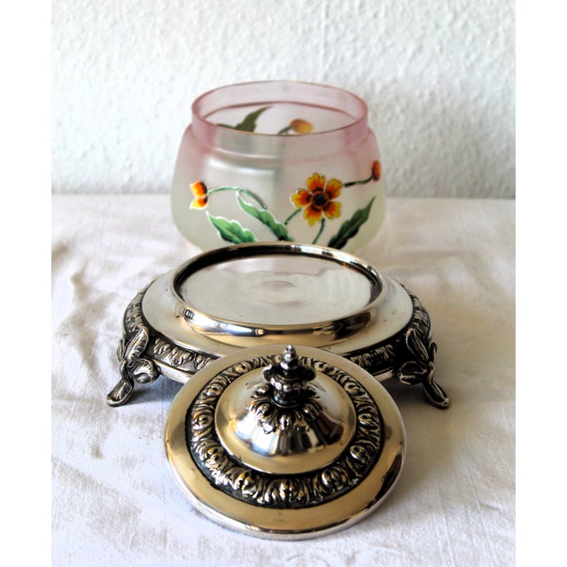 Silver-Plated Bonbonnière from WMF, 1890s For Sale - Image 6 of 9