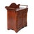 Antique Victorian Carved Walnut & Burl Washstand With Towel Racks C1890 For Sale - Image 9 of 10