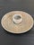 Vintage Studio Pottery Serving Platter With Attached Dip Bowl For Sale - Image 4 of 9