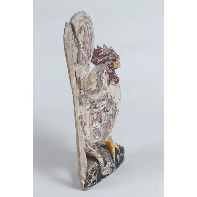 Vintage European Folk Art Cockerel, Early 20th Century For Sale - Image 9 of 10
