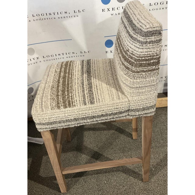 Modern Verellen Thibaut Armless Barstool in Adena Granite For Sale - Image 3 of 3