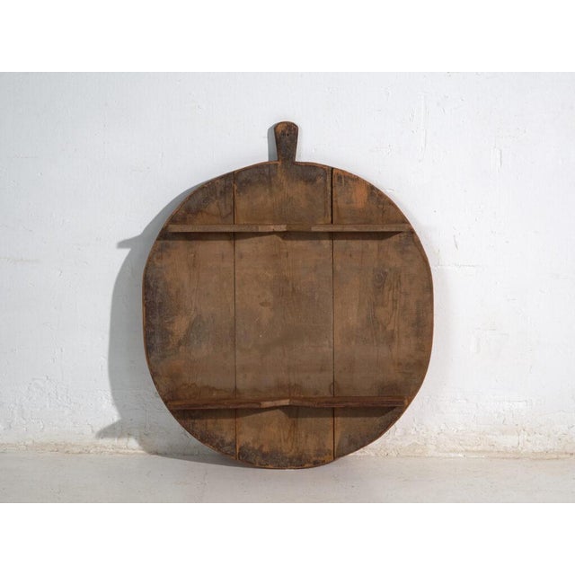 Wood Antique Cutting Board in Wood, Central Europe, 1920s For Sale - Image 7 of 10
