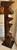 Original retail $1100, stylish Noir Company Brutalist Style Wood and Iron Totem Sculpture, showroom floor sample