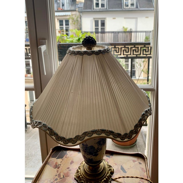 19th Century French Gilded Bronze Finial With Modern Lamp Adapter For Sale In Los Angeles - Image 6 of 6