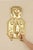 Gold Large Mid-Century Baroque Brass Double-Arm Sconces, Set of 2 For Sale - Image 8 of 17