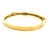 Metal Vintage 14k Gold Diamond Hinged Bangle Bracelet For Sale - Image 7 of 12