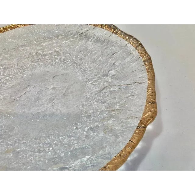 Serving Platter & Matching Bowl For Sale In New York - Image 6 of 11