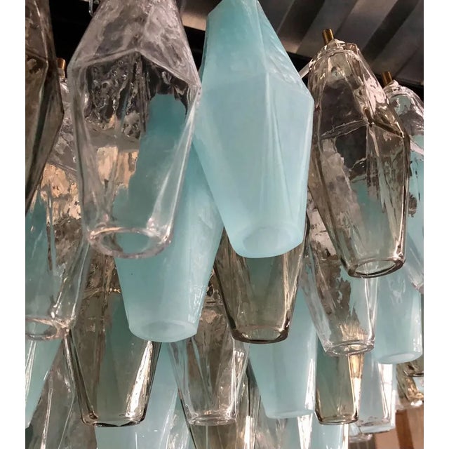 Vintage Round Polychrome Chandelier, 2000 For Sale - Image 4 of 10