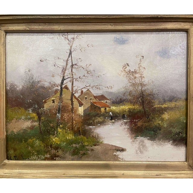 Pair of 19th Century French Landscapes by Galien-Laloue as Louis Dupuy For Sale In Dallas - Image 6 of 13