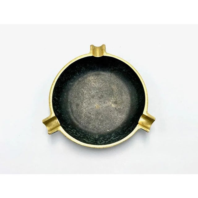 Forest Green Ashtray in Bronze from Hagenauer Workshops, 1960s For Sale - Image 8 of 10
