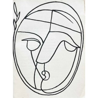 1950s Francoise Gilot Tout Dire 2 Lithograph Je Vie Toujour For Sale