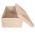 2020s Artifacts Rattan Rectangular Storage Box with Lid in White Wash - 14" For Sale - Image 5 of 7